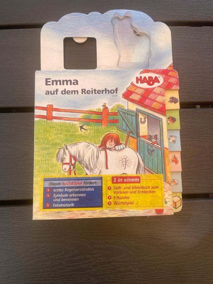 Puzzle Buch „Emma auf dem Reiterhof“ Haba in Langenhagen