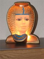 Lampe 3D - Ägyptisches Motiv Cleopatra Bayern - Haunsheim Vorschau