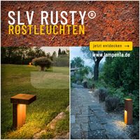 SLV Außenlampen Garten- & Wegeleuchten rostoptik aus Cortenstahl Nordrhein-Westfalen - Schwalmtal Vorschau