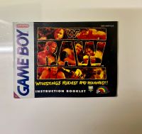 GameBoy - WWF RAW Wrestling's Rudest and Roughest Spielanleitung Sachsen-Anhalt - Sandersdorf Vorschau