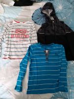 Kleider Paket 122 128 h&m Sportjacke 2 Shirts Thüringen - Bad Salzungen Vorschau