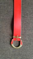 Gürtel rot Leder 80 cm Sachsen - Malschwitz Vorschau