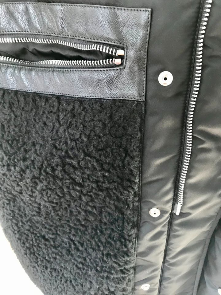 Dsquared2 Parka Neu Größe IT 54 Leder, Nylon, Lammfell in Dreieich