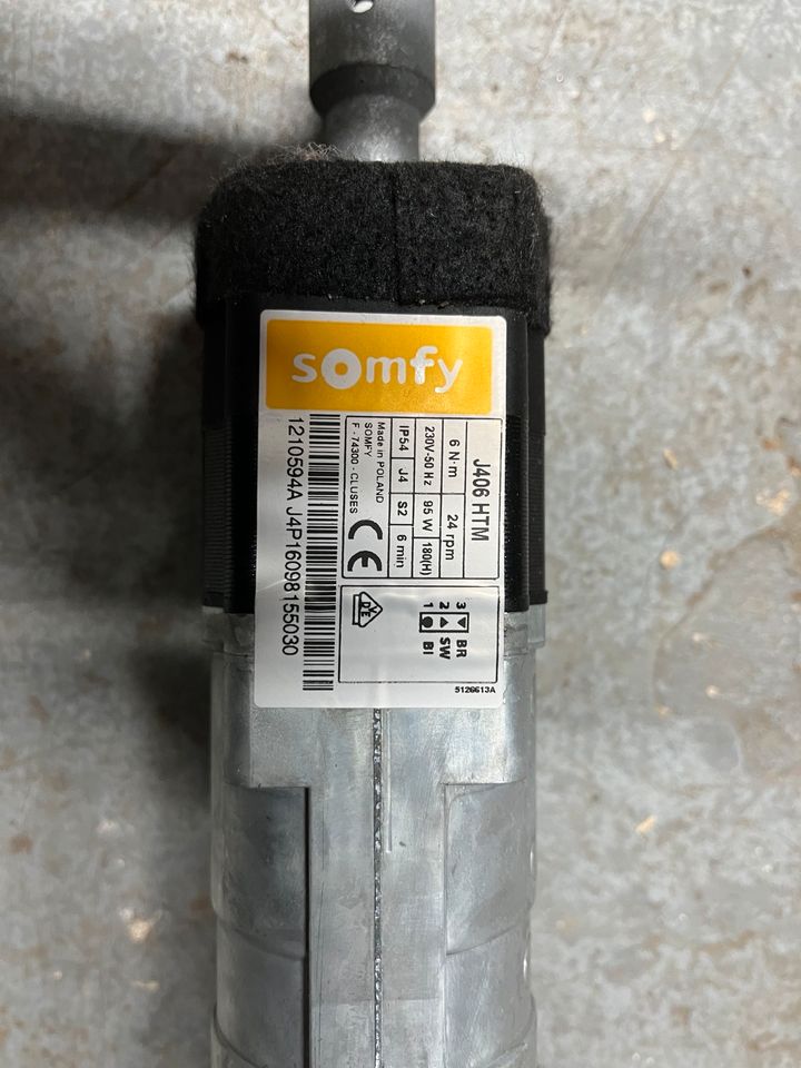 Somfy J 406 HTM Jalousien Motor 6 Nm neu ! in Fahrenbach