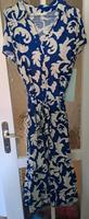 H&M Sommerkleid  blau weiß Ranken Blumen München - Laim Vorschau