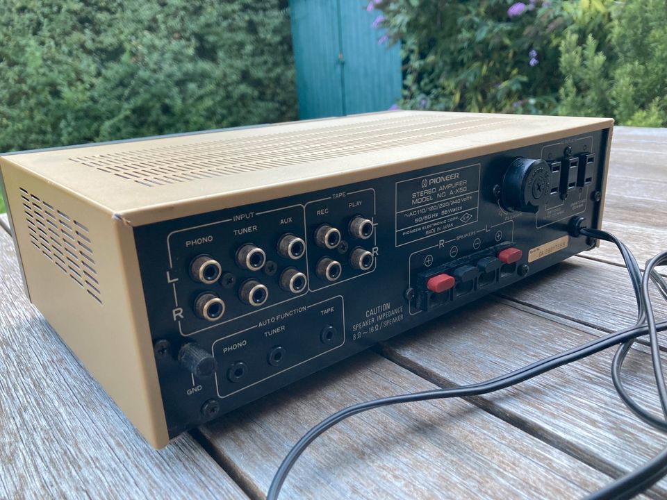 Pioneer A-X 50 Receiver Voll Verstärker Hifi Stereo Amp Vintage in Bonn