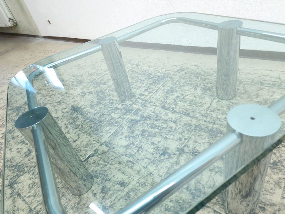 Glastisch Designertisch Couchtisch Table Glas in Garching an der Alz