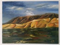 Gemälde, Wüste Gobi, Mongolei, Acryl, 80*60 cm Hessen - Darmstadt Vorschau
