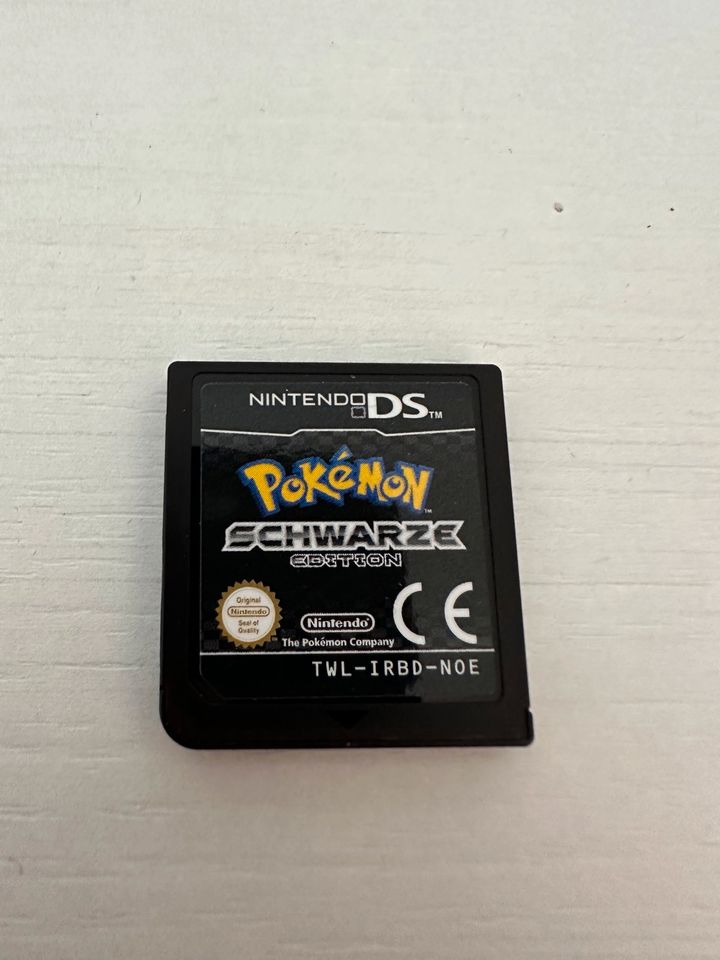 Nintendo DSi mit Pokémon Schwarz und Professor Layton in Ulm