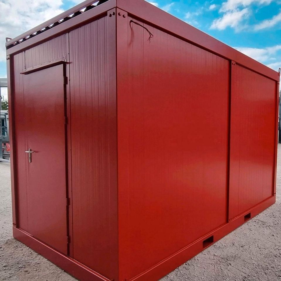 ❗❗ SONDERANGEBOT ❗❗ Ferienwohnung 4 x 2,4 x 2,7 Mtr - Containerunterkunft für temporäre Aufenthalte - Tiny House Wohncontainer Ferienzimmer Gartenhaus Schrebergarten Urlaubsunterkunft Containerwohnung in Brunnen