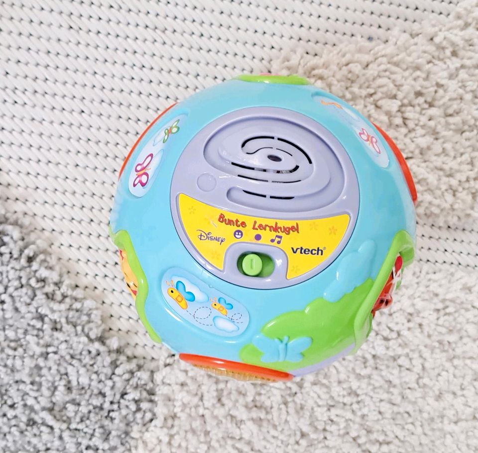 VTech Winnie Puuh Bunte Lernkugel Baby Spielzeug Ball in Wankendorf