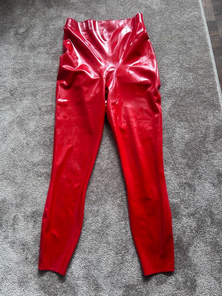 Libidex Latex Leotard Leggings Gr.M rot in Mülheim (Ruhr)