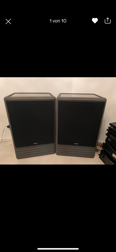 1 Paar Tannoy DMT 15 HiFi-Lautsprecherboxen - TOP! in Oberzent