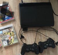 PS 3 PlayStation 3 mit 2 Controllern Sachsen-Anhalt - Hansestadt Seehausen Vorschau