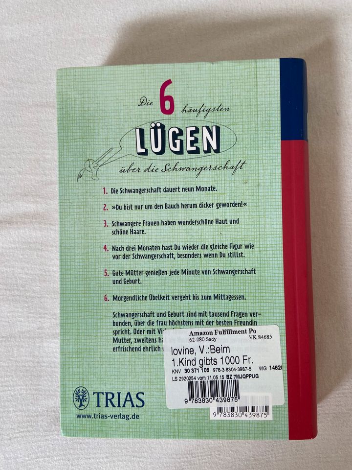 Buch Beim ersten Kind gibt´s 1000 Fragen in Stegen