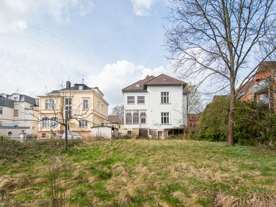 Ein Projekt mit Herzklopfen! Stadtvilla mit Wasserzugang in Herford. Denkmalgeschützt. in Herford