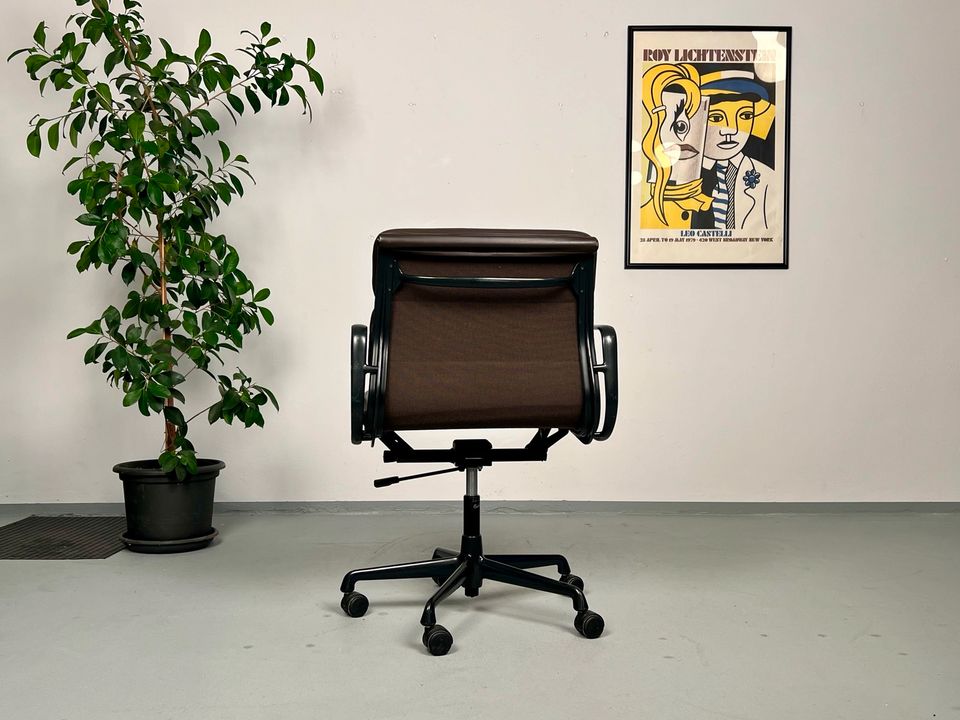 Eames EA-217 Alu-Chair Leder | Vitra Herman Miller Büro-Stuhl in Duisburg