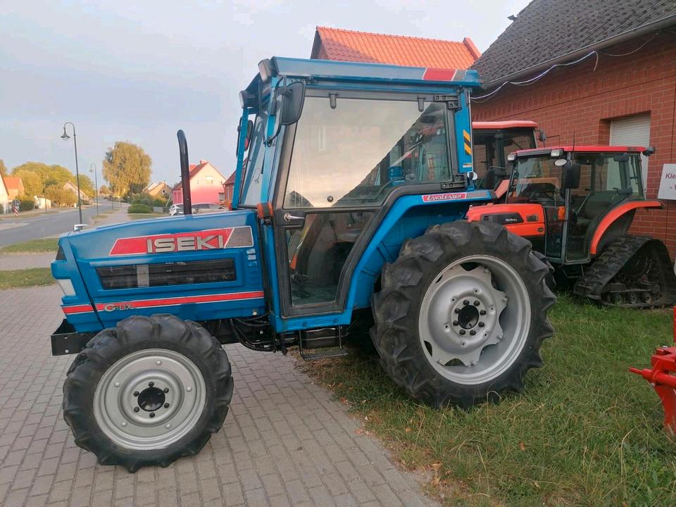 Iseki TA607F mit Kabine 60Ps Traktor Schlepper Kleintraktor in Rossow