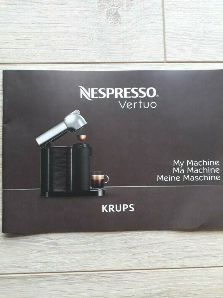 Nespresso Krups Vertuo Kapselmaschine - neuwertig in Ahrensfelde