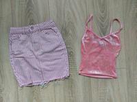Damen Kleiderpaket Rock/Top rosa Fishbone Gr. XXS Niedersachsen - Buxtehude Vorschau