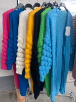 Strickjacke Maxi Strick Jacke Pompom Ärmel Blogger Must have Baden-Württemberg - Engen Vorschau