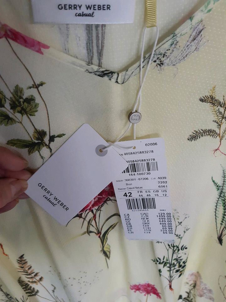 Bluse GERRY WEBER NEU  42 L / XL in Köln