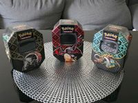 Pokemon Tin Dose Paldeas Schicksale Glurak Riesenzahn Eisenrad Sachsen - Freital Vorschau