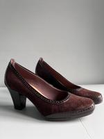 Clarks_Pumps_Gr. 39_Wildleder und Lack^^^NEU^^^ Thüringen - Weimar Vorschau