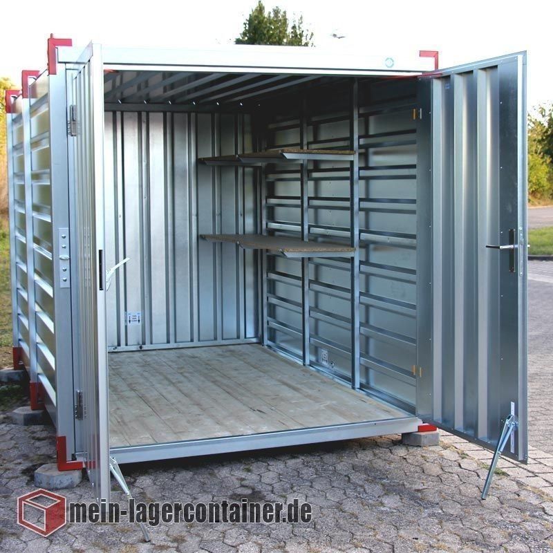 3m Materialcontainer 2-flgl. Tür mit Holzboden Lagercontainer in Laatzen