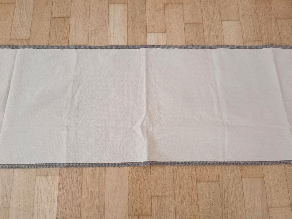 Schuhbeck Tischläufer Tischdecke ca. 40x153 cm beige creme Baumwo in Ulm