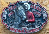 Rex Allen Gürtelschnalle Rarität Country Musik Horse Koko Arizona Baden-Württemberg - Heidenheim an der Brenz Vorschau