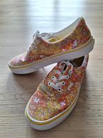 Vans Größe 38  37€ incl. Versand pink orange gelb Blumen Nordrhein-Westfalen - Greven Vorschau