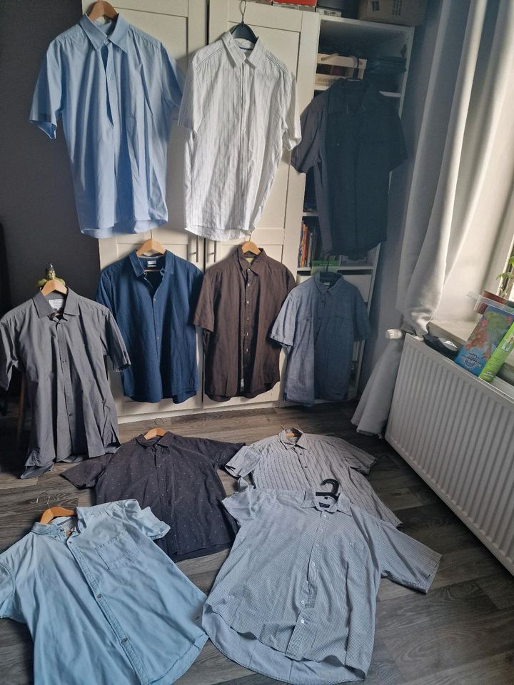 EDC Hemd kurzarm XL Esprit  Hemden XL Hemd Strauß XL Quecksilver in Herne