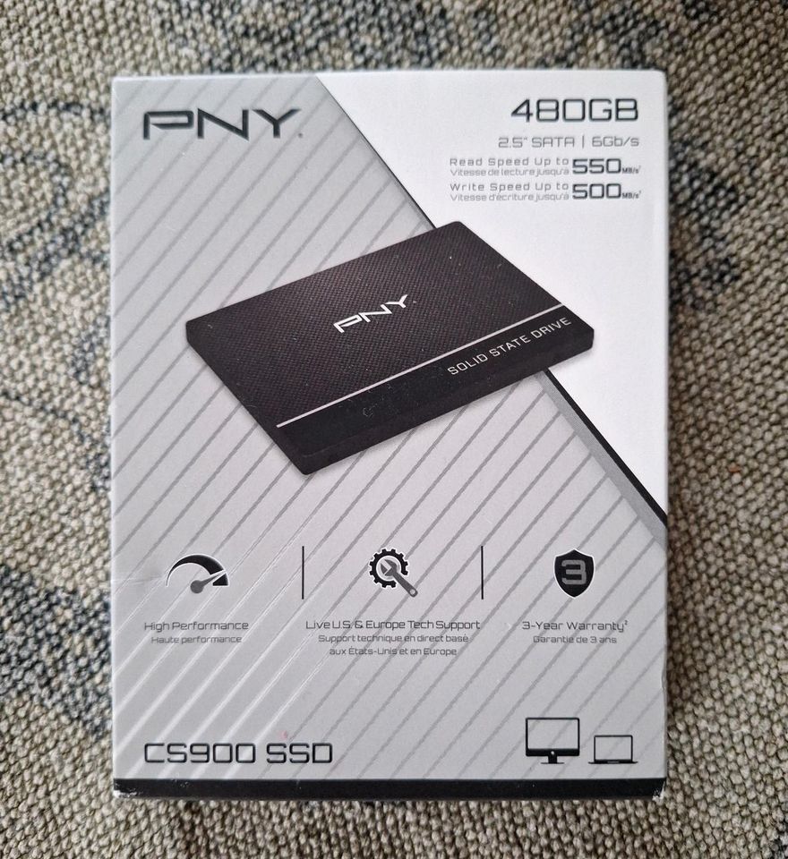 PNY CS900 480 GB - SSD - 2.5 Zoll in Dreieich