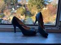 LLOYD Damen Schuhe Pumps schwarz Leder Gr. 5 38-38,5 Wuppertal - Cronenberg Vorschau