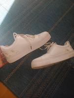 GUESS Sneaker Damen weiß Gold Basic Emblem Bayern - Schleching Vorschau