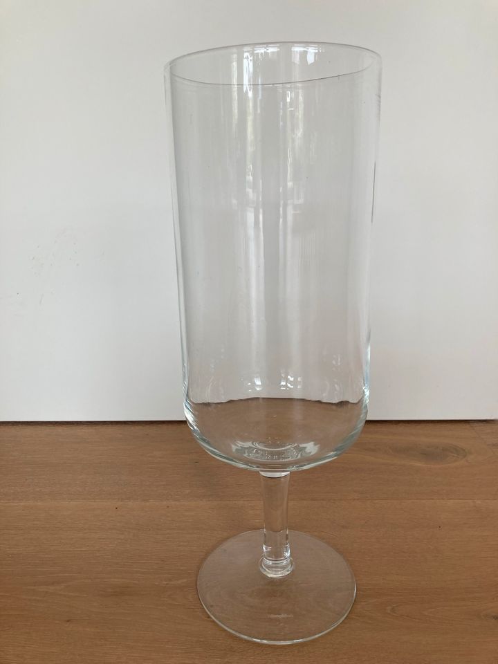 Vase von Villeroy und Boch, Glas, Höhe 40cm in Bargteheide