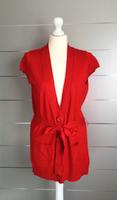 Lange Feinstrickjacke / Weste in rot, Gr. 40/42 Bayern - Schöllkrippen Vorschau