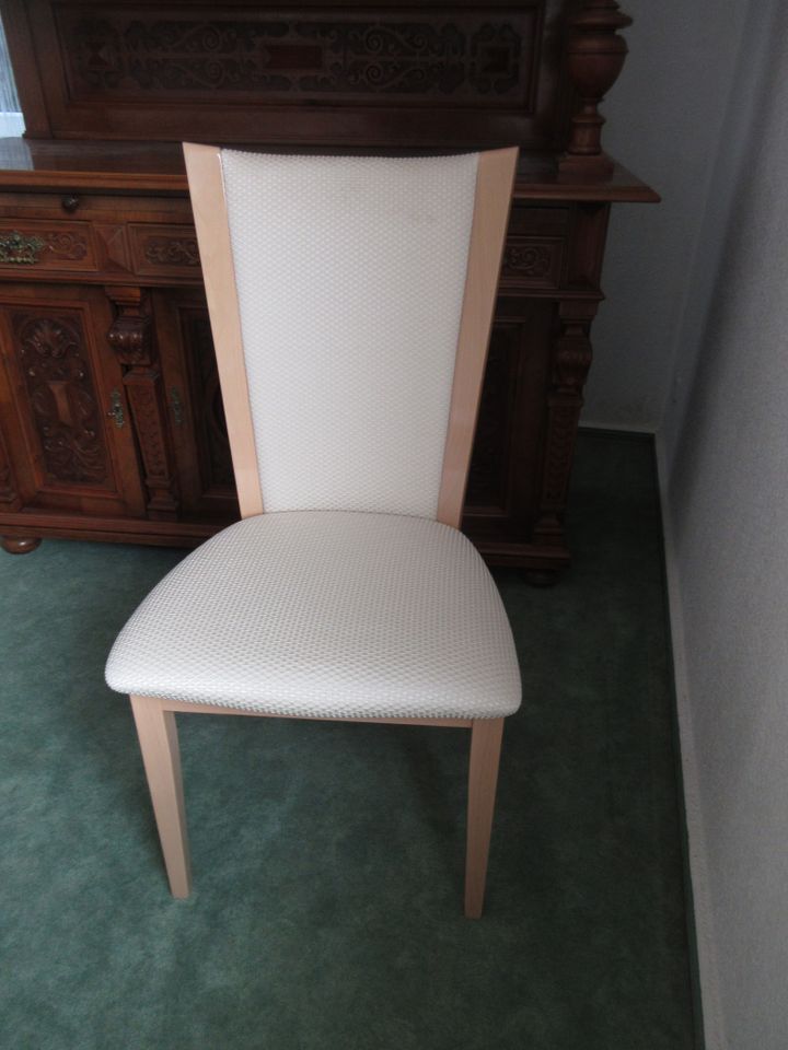 Moderner ausziehbarer Esstisch mit 6 Stühlen aus Italien in Berlin