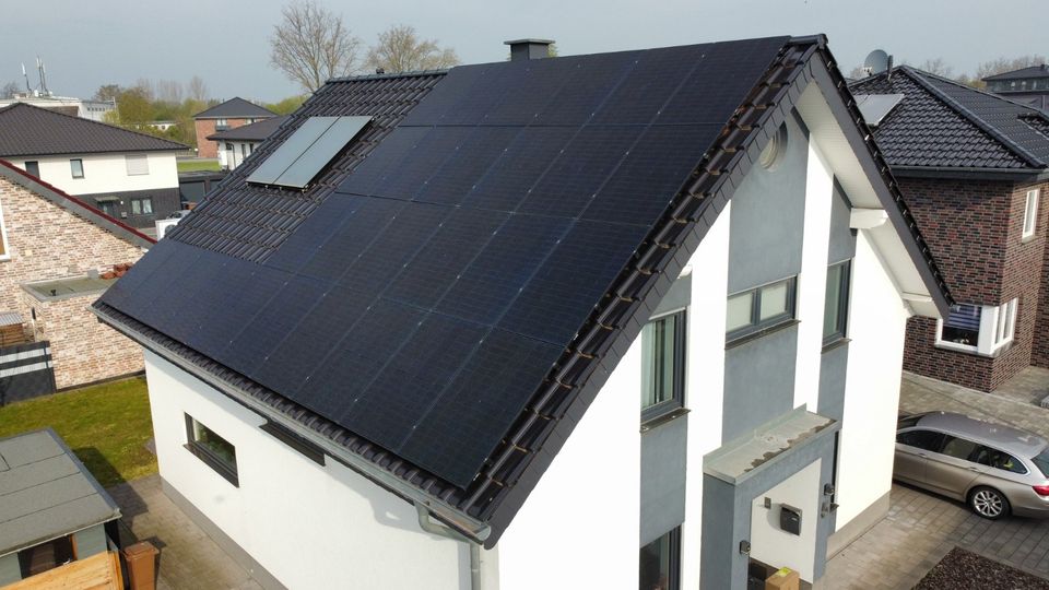 PV-Anlage 10kWp + 10kWh Stromspeicher von Huawei Komplettpaket inkl. Montage & Anmeldung Photovoltaik Größe L in Geseke