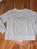 Kurz Pulli Benetton grau Gr L/XL Bayern - Bad Wörishofen Vorschau