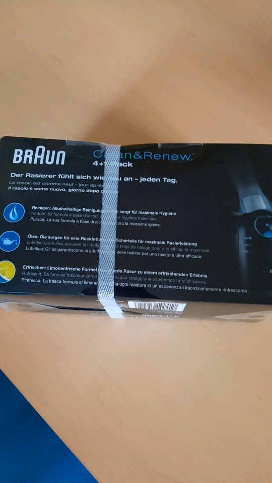 Braun Clean&Renew,  für Rasierer in Oberhausen-Rheinhausen