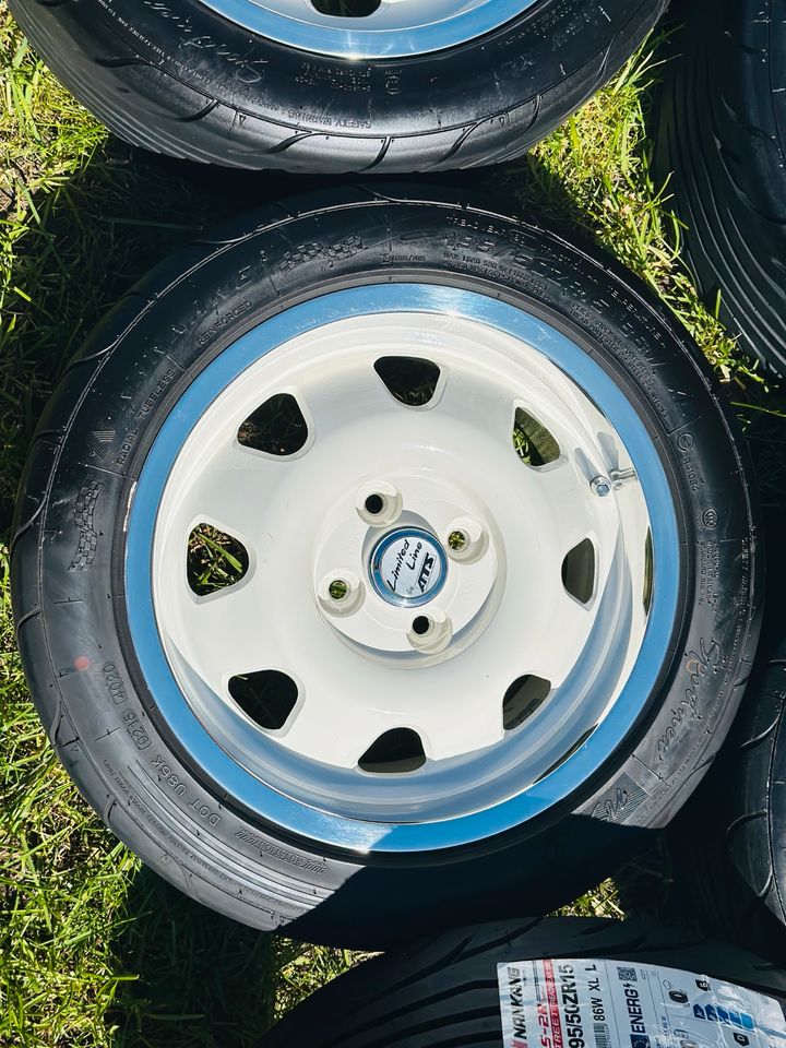 ATS Cup Limited Line Magnesium Felgen 7x15 ET38 4x100 MX5 Golf in Dallgow