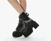 Boots/Stiefel schwarz alternative/goth/emo/cosplay Berlin - Pankow Vorschau