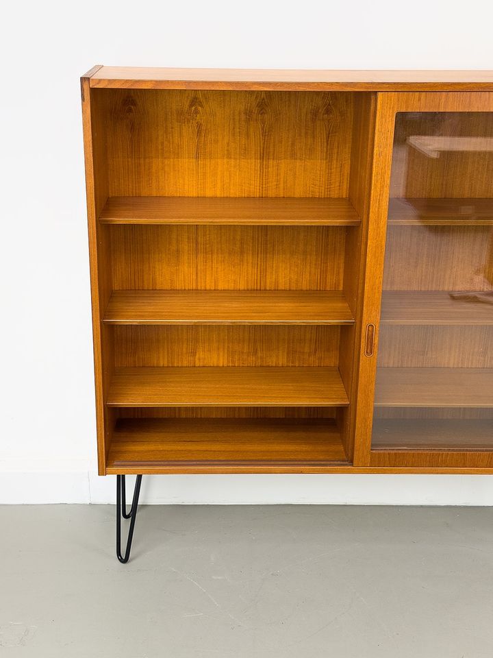 Vintage Teak Highboard Vitrine Kommode Sideboard 60er Design in Köln