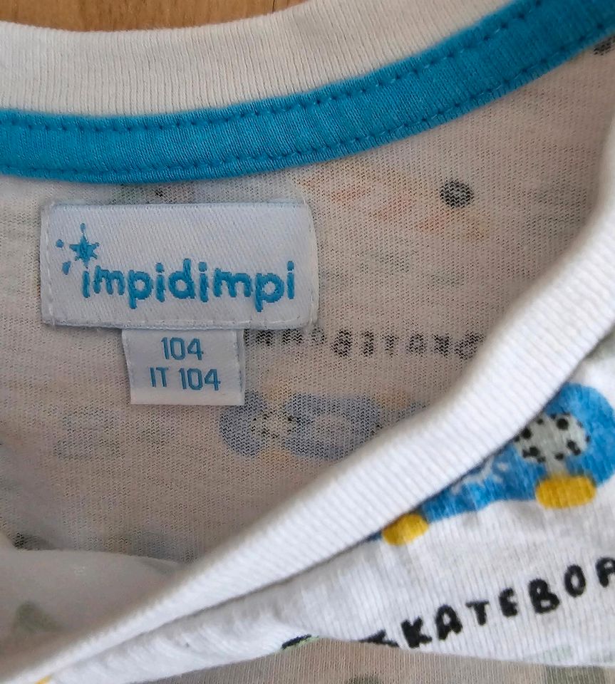 Kinder Shirt impidimpi Bunt Größe 104 in Fernwald