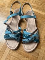Sandalen Blautöne mit silber neu Hessen - Vellmar Vorschau