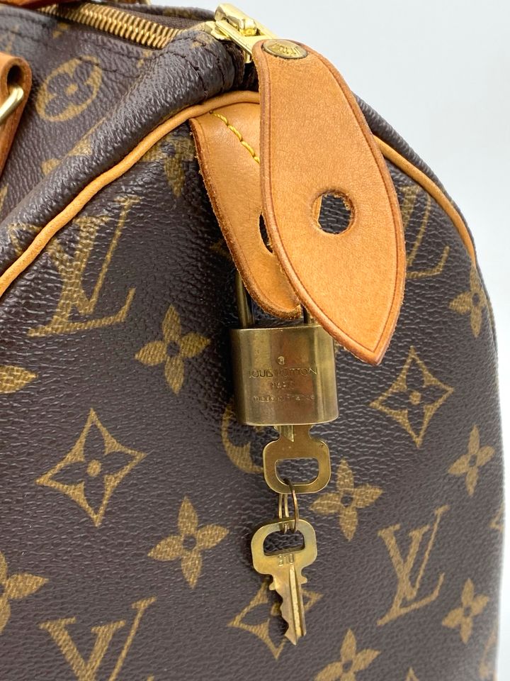 LOUIS VUITTON Speedy 30 Monogram Canvas Tasche Handtasche in München