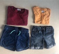 104/110 2x Mädchen T-shirt kurze Hosen Set H&M Baden-Württemberg - Berglen Vorschau