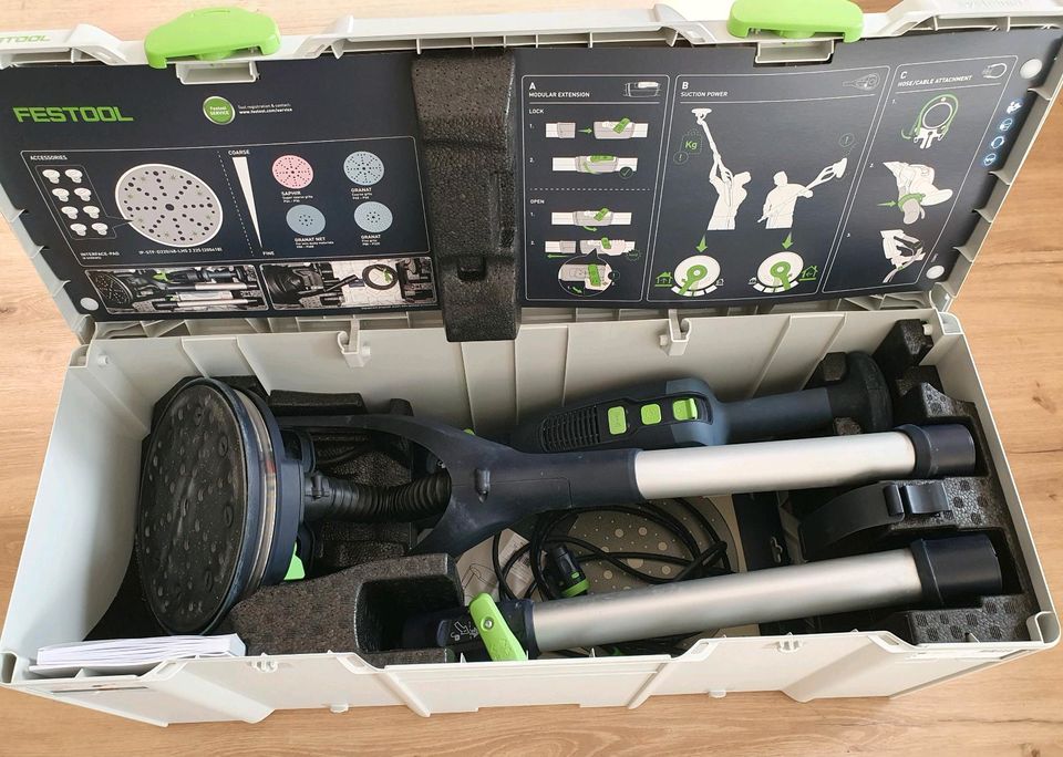 Festool Langhalsschleifer PLANEX LHS 2 225 EQI-Plus, Trockenbau in Unterwellenborn